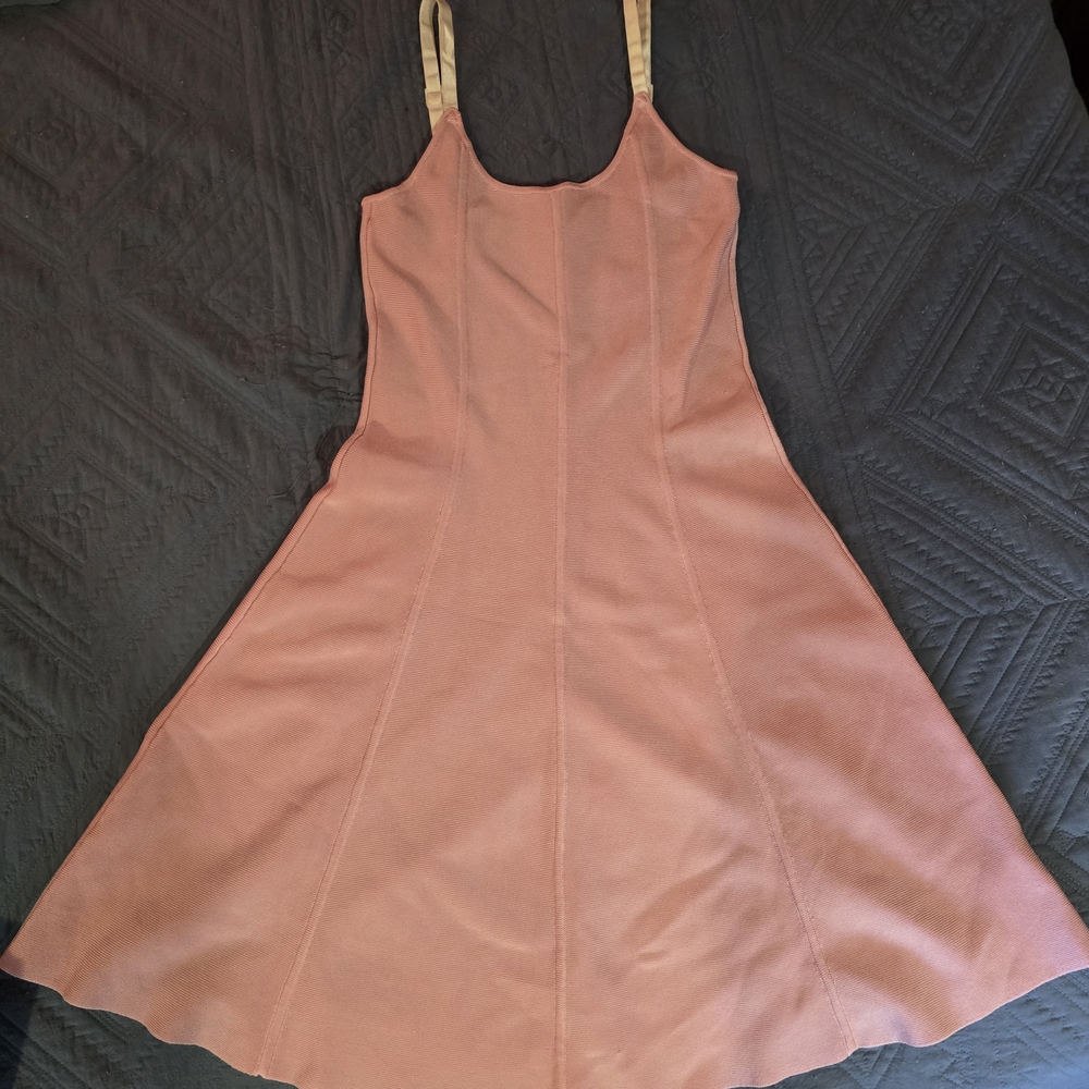 Catherine Malandrino Blush Pink Mini Dress